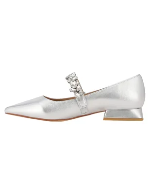 Balerina de piel para mujer