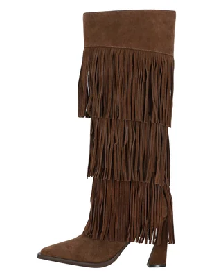Bota Abajo de la rodilla Sin Familia/Coleccion de Piel para mujer
