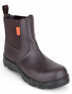 Bota industrial de cuero