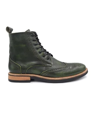 Bota de piel para hombre