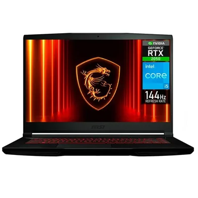 Laptop gamer msi rtx 2050 core i5 16gb 1tb 15.6 ips 144hz