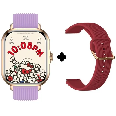 Set Smartwatch Nu Nordic para Mujer Hello Kitty Hk1017Ts