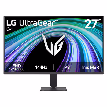 Monitor gaming UltraGear™ G4 de 24 pulgadas, FHD a 144 Hz 27G411B-B