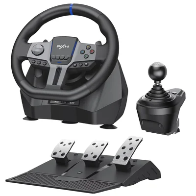 Volante De Carreras Pxn V9 Gen2 Con Pedales Y Palanca De Cambios - Venta Internacional.