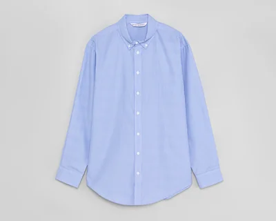Camisa de Vestir Wall Street Manga Larga Cuello Americano para Hombre