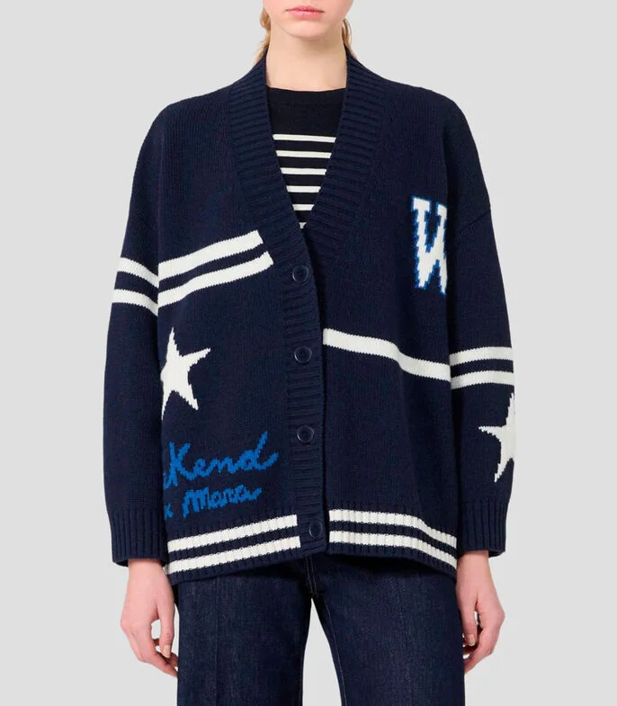 Cárdigan estampado Mujer