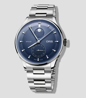 Reloj para Hombre Artelier Complication Casual Plateado