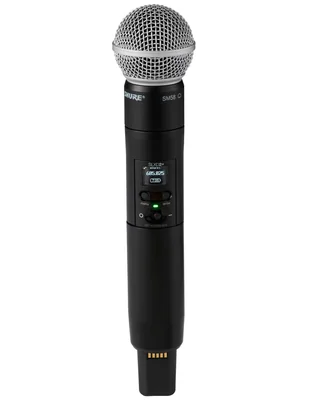Micrófono SLXD2+/SM58. inalámbrica