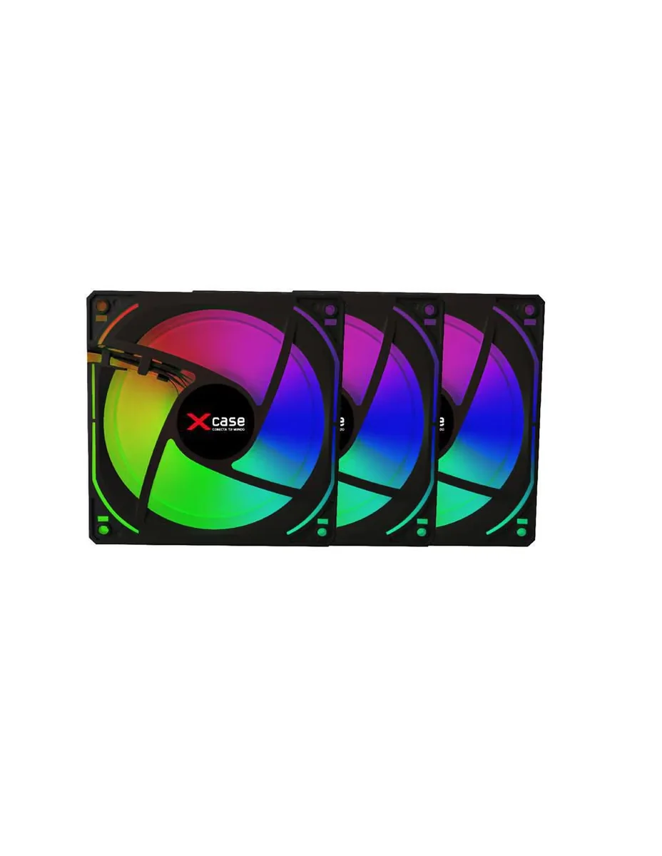 Ventilador gamer magnético ARGB