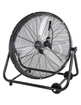 VENTILADOR DE PISO FLR24 KINGSM, NEGROL
