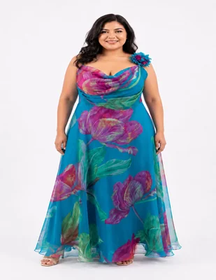 Vestido largo de fiesta Damaia Atelier para mujer