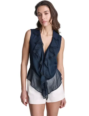 Blusa sin manga para mujer