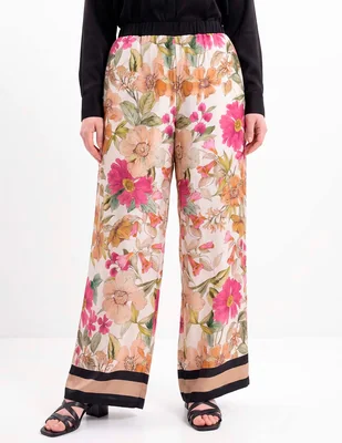 Pantalón wide leg para mujer