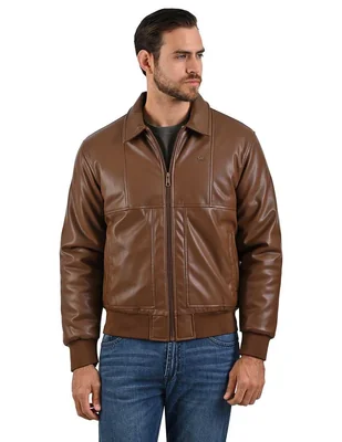 Chamarra bomber con bolsillos para hombre