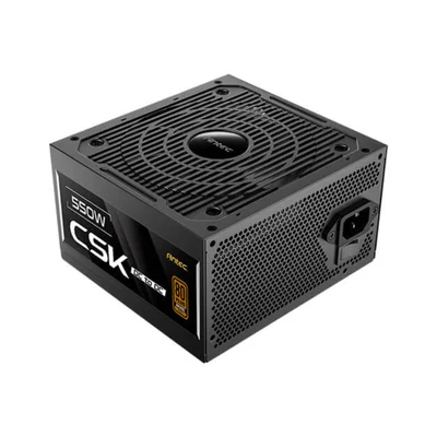 Fuente de Poder Antec Atom CSK550 550W 80 PLUS Bronze ATX No Modular Negro