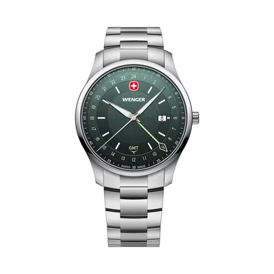 Reloj Wenger para Caballero City GMT 01.1442.107