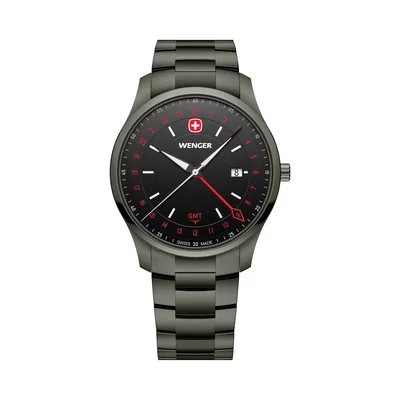 Reloj Wenger para Caballero City GMT 01.1442.108