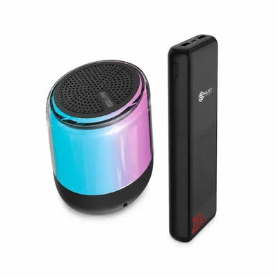 Combo Bocina Bluetooth PB-320 Party Box + PB20 Select Power