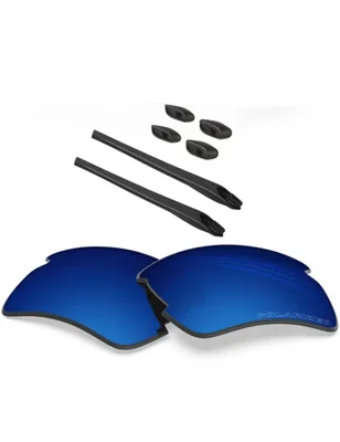 Lentes de Reemplazo Polarizados BLAZERBUCK Flak 2.0 XL Azul Medianoche
