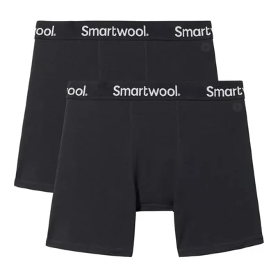 Boxer Smartwool talla L negro pack de 2