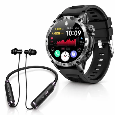 SMARTWACTH G-TIDE R6 PRO (NEGRO) + AUDIFONOS G-TIDE EG22