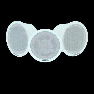 Kit Altavoz principal y 2 bocinas secundarias, solo alimenta la principal / No requiere amplificador | Bluetooth | Hik-Connect | Musical Ambiental | Voceo | Calendarización de audi