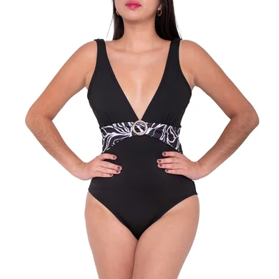 Traje de Baño 2 Piezas con Pantalón Relax para Mujer