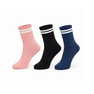 3 Pack Calcetín 34 Liso John Henry para Mujer