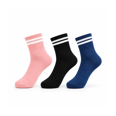 3 Pack Calcetín 34 Liso John Henry para Mujer