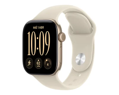 Preventa Apple Watch Series 12 42 mm Oro Claro Correa Sport S/M