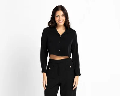 Blusa Manga Larga Sahara para Mujer