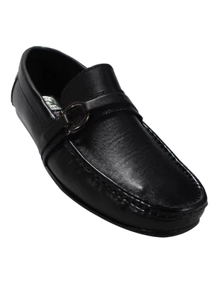 Mocasines Leon 210 Negro Sintético Hombre