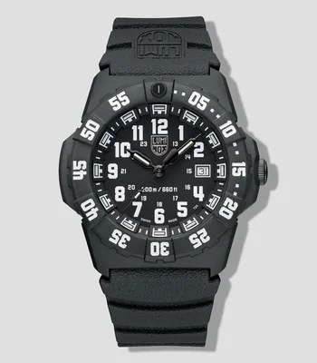 Reloj para Hombre Navy Seal casual negro, blanco