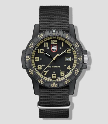 Reloj para Hombre Leatherback Sea Turtle Giant Casual Negro