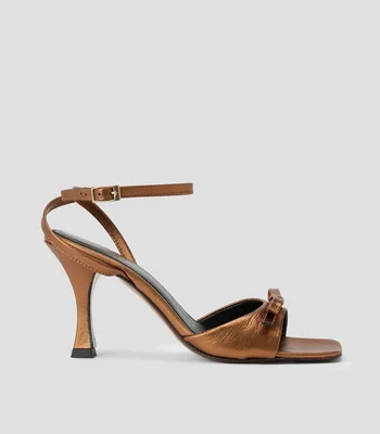 Sandalias con Tacón cuadrado de 8.5 cm Mujer