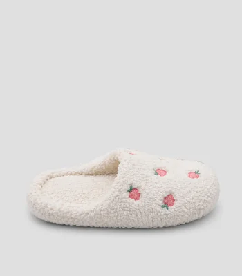 Pantuflas Fresa S Mujer
