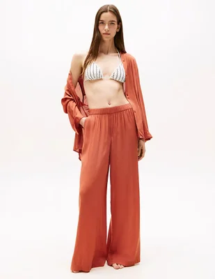 Salida de playa pantalón para mujer