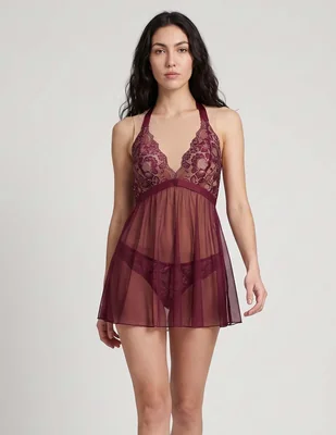 Baby doll transparente