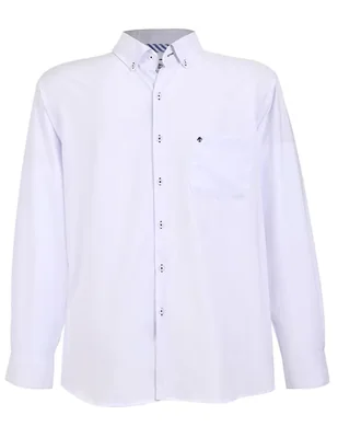 Camisa casual manga larga para hombre
