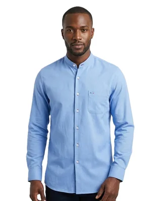 Camisa casual manga larga para hombre