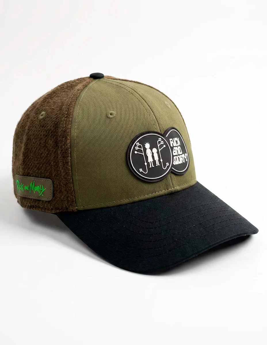 Gorra visera curva snapback casual para hombre