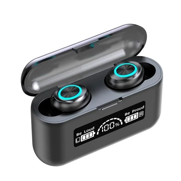 Manso Libres Bluetooth Audífonos F9 cd True Wireles Fralugio.