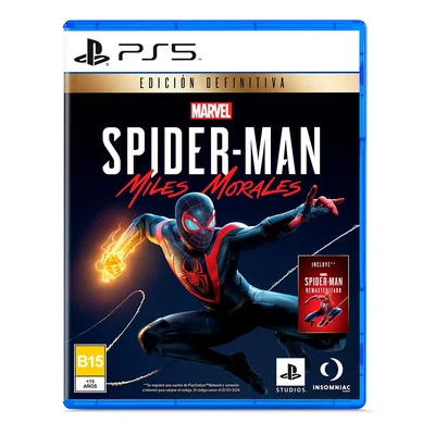 PS5 Juego Marvel's Spider Man Miles Morales Ultimate Edition