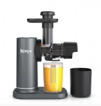 Ninja Extractor de Jugos JC151, 150W 1 Litro, 1 Velocidad, Negro/Gris