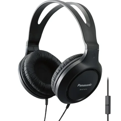 Auriculares Panasonic, ligeros, supraaurales, con cable, micrófono, so
