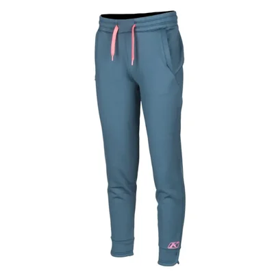 PANTALONES KLIM Sundance XL Azul Petróleo/Rosa con Forro Polar