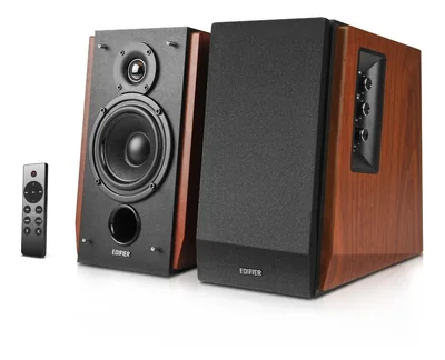 Monitores Tipo Estudio Edifier R1700bts Color Madera