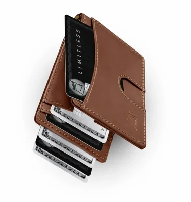 Cartera Kings Loot Slim Minimalista Bourbon