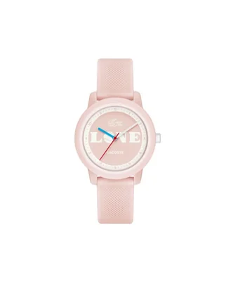 Reloj Lacoste L.12.12 para niños de 33 mm cuarzo y silicona rosa