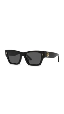Anteojos de sol Tory Burch Miller 52 mm negro